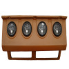 1987-1990 Jeepå¨ Wrangler YJ TAN gauge cluster panel