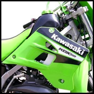 Clarke Kawasaki KDX 200/220 Gas Tank (1997-2007)