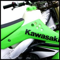 Clarke Kawasaki KX250F Gas Tank (20062008)