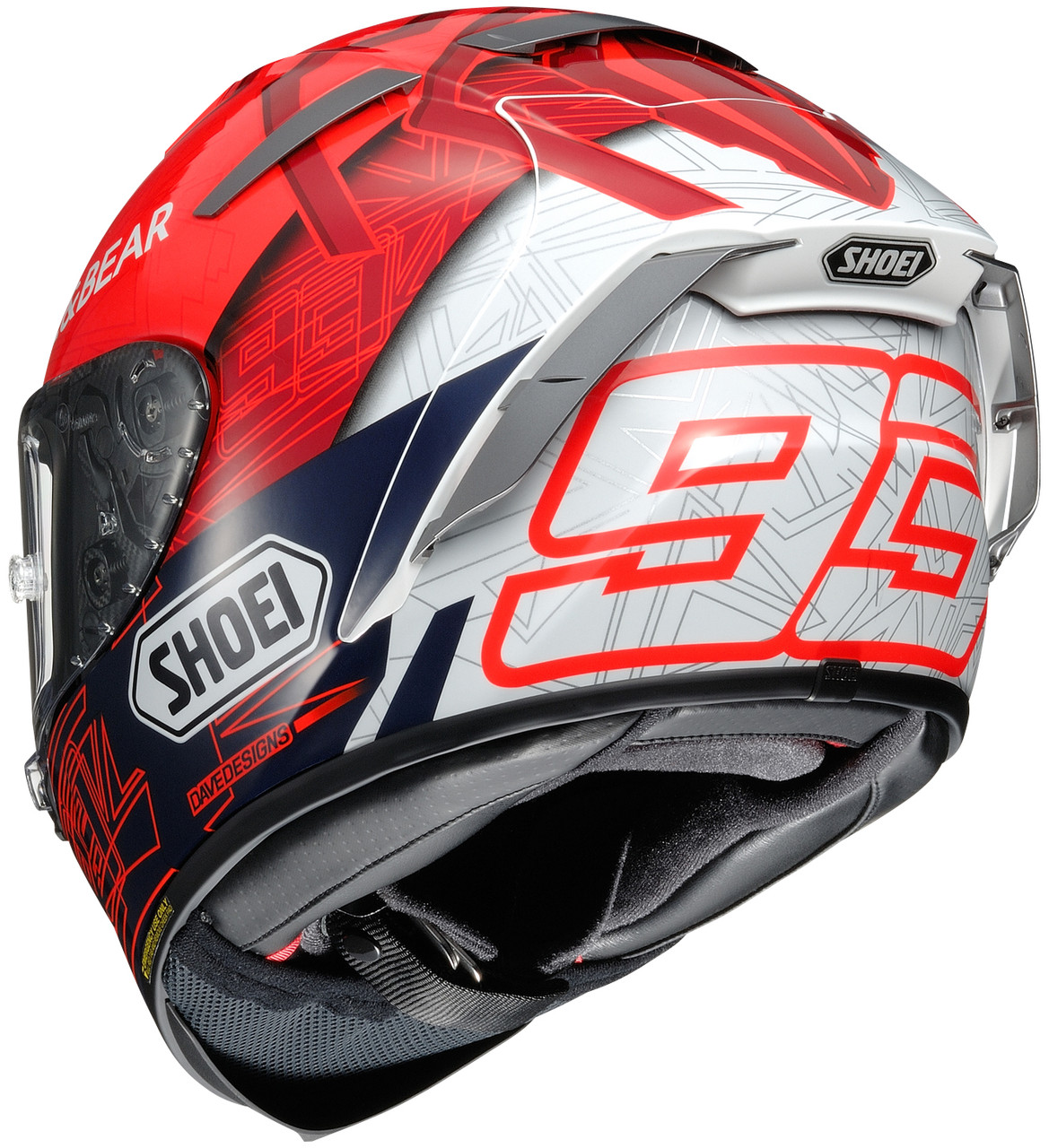 SHOEI X-14 MARQUEZ 6 TC-1 Motorcycle Helmet