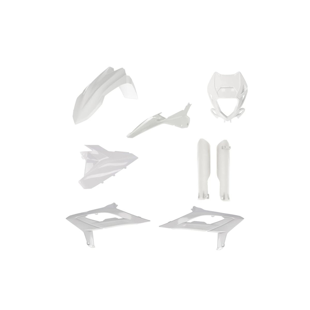 Acerbis Full Plastic Kit - Beta 390 RR (2023) / Beta 350 RR/430 RR/480 RR (2023-2024) / Beta 200RR X-Pro/250RR X-Pro/300RR X-Pro (2025) / Beta 125 RR/200 RR/250 RR/300 RR (2T) (2023-2026)