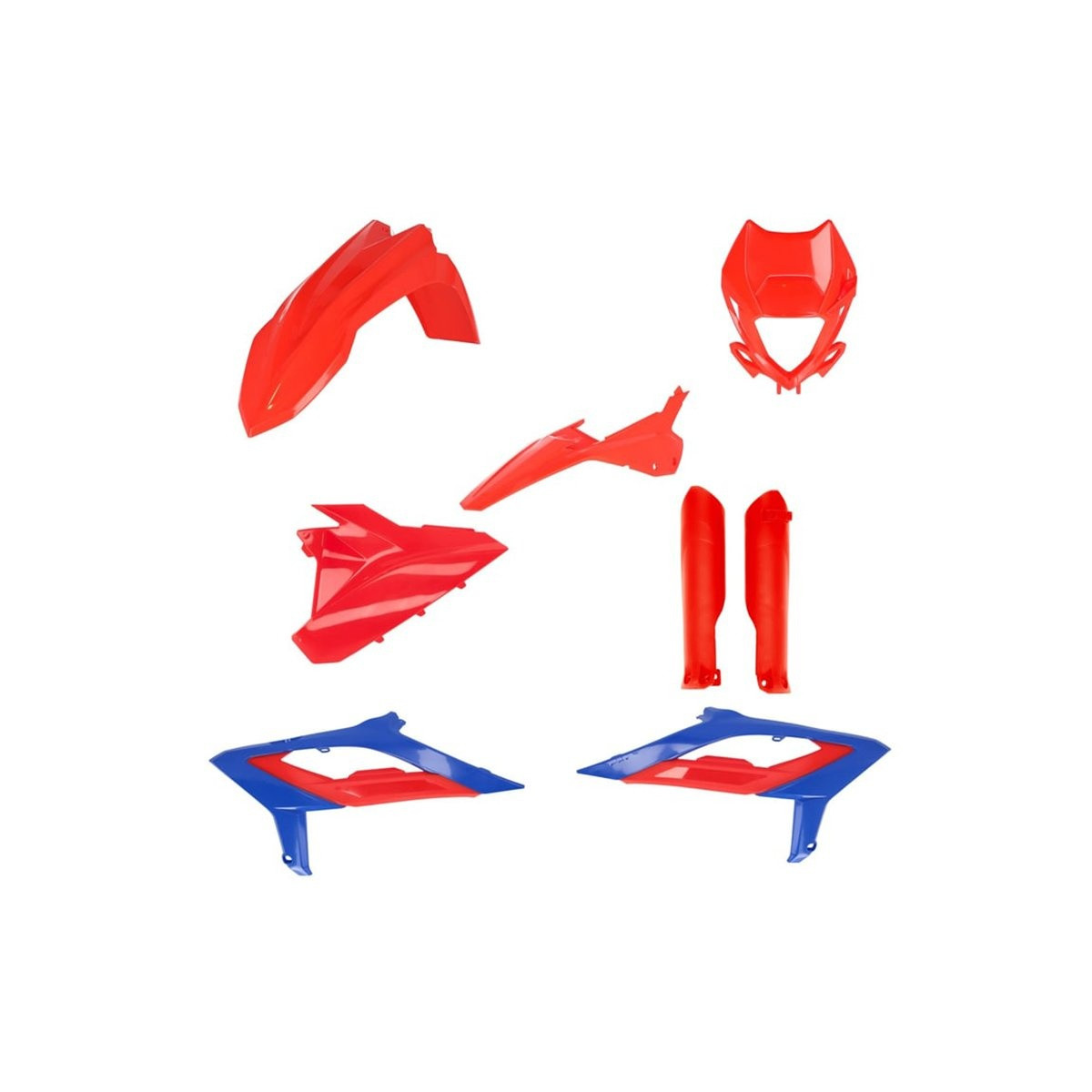 Acerbis Full Plastic Kit - Beta 390 RR (2023) / Beta 350 RR/430 RR/480 RR (2023-2024) / Beta 200RR X-Pro/250RR X-Pro/300RR X-Pro (2025) / Beta 125 RR/200 RR/250 RR/300 RR (2T) (2023-2026)