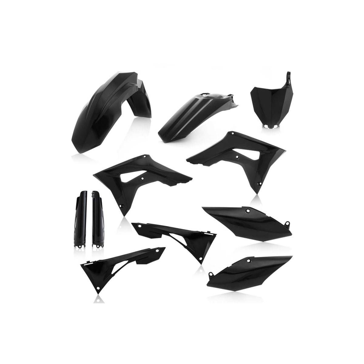 Acerbis Full Plastic Kit - Honda CRF450R/CRF450R W.E. (2019-2020) / Honda CRF250R (2019-2021) / Honda CRF450R-S (2022)