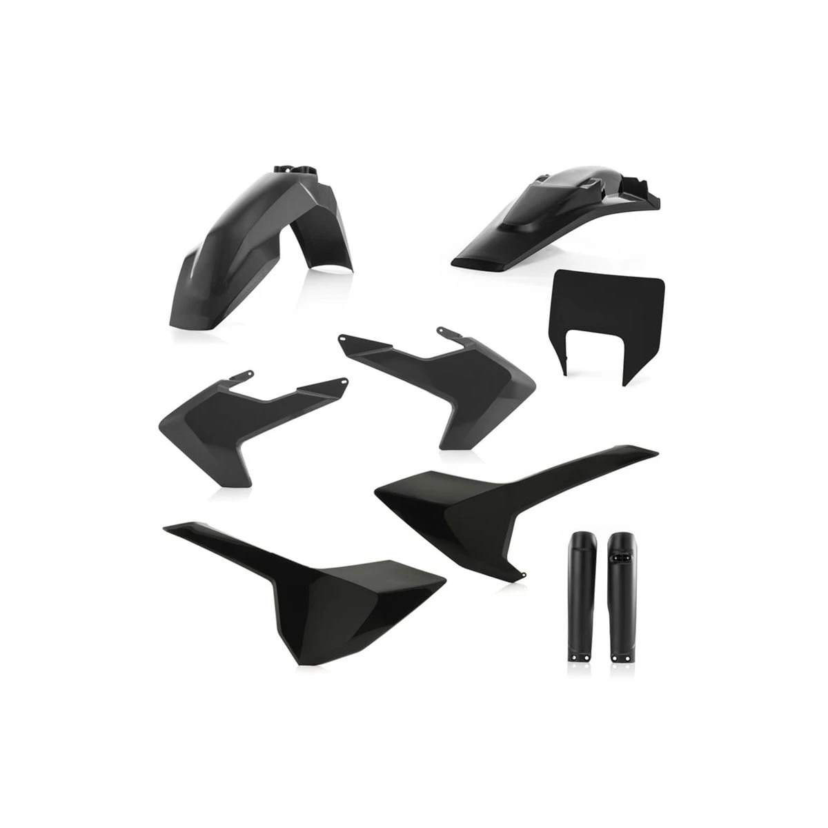 Acerbis Full Plastic Kit - Husqvarna TE 250/TE 300 (2017-2018) / Husqvarna FE 250/FE 350/FE 450/FE 501/TE 150 (2017-2019) / Husqvarna TE 250i (2018-2019) / Husqvarna TE 300i (2019)