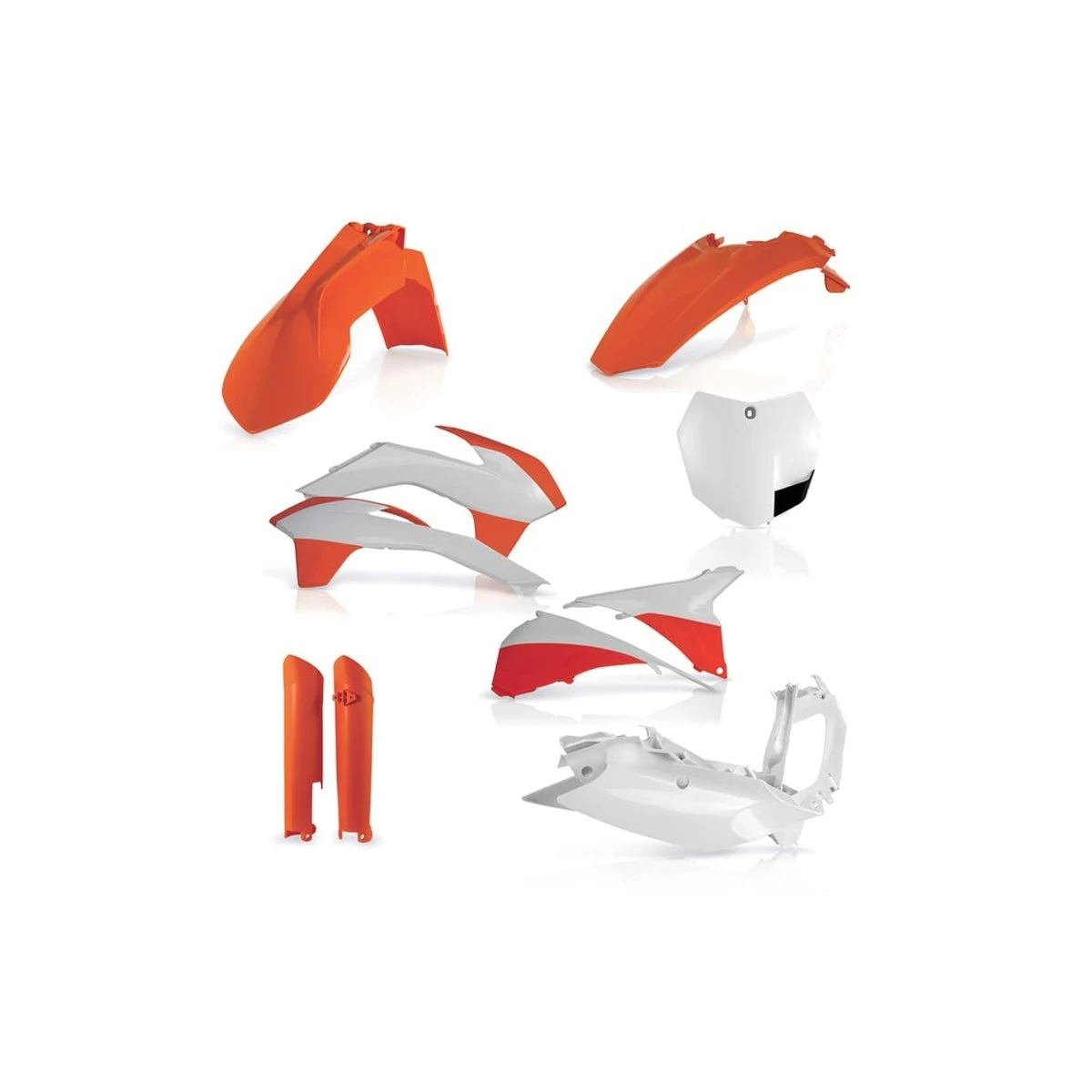Acerbis Full Plastic Kit - KTM 125 SX/150 SX/150 XC/250 SX/250 SX-F/250 XC/250 XC-F/300 XC/350 SX-F/350 XC-F/450 SX-F/450 XC-F (2013-2014)