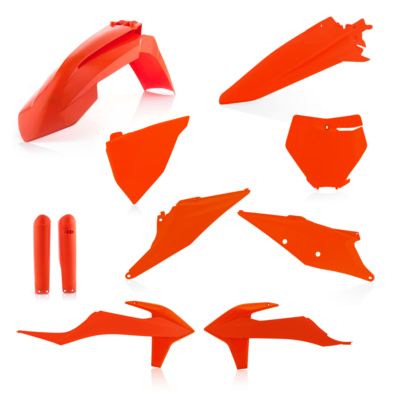 Acerbis Full Plastic Kit - KTM 250 XC/300 XC (2019) / KTM 125 SX/150 SX/250 SX/250 SX-F/250 XC-F/350 SX-F/350 XC-F/450 SX-F/450 XC-F (2019-2022) / KTM 250 XC TPi/300 XC TPi (2020-2022)