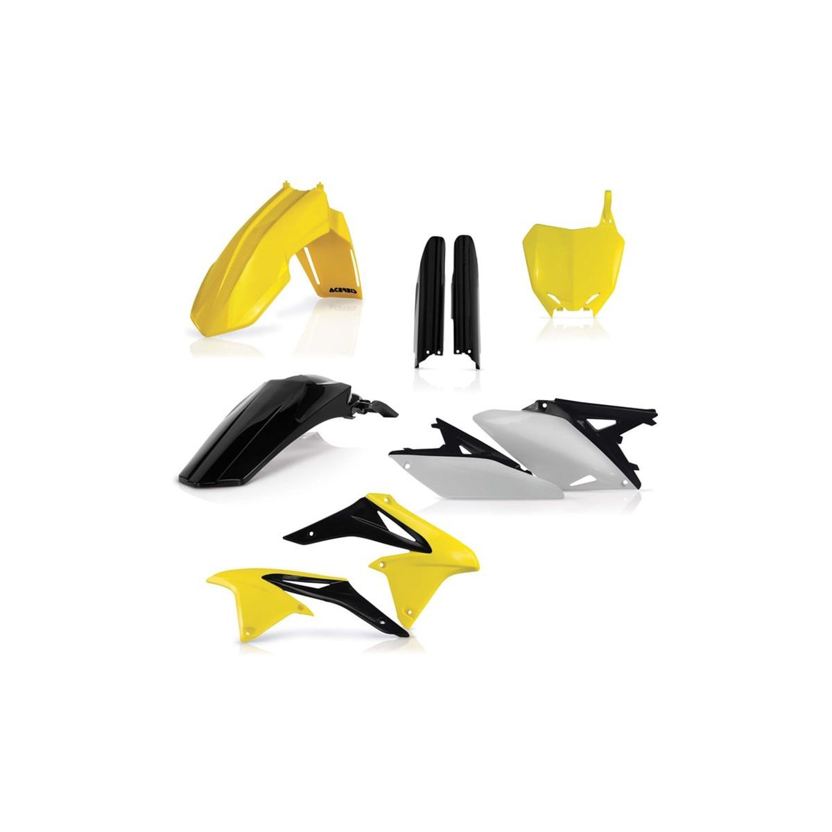 Acerbis Full Plastic Kit - Suzuki RM-Z250 (2010-2018)