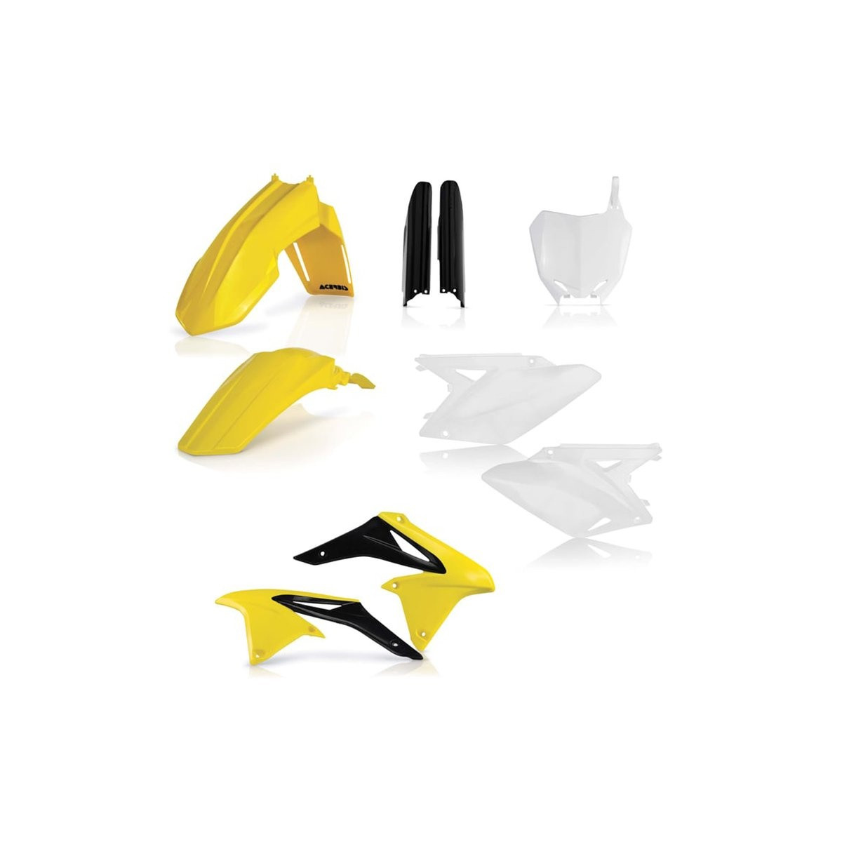 Acerbis Full Plastic Kit - Suzuki RM-Z250 (2010-2018)