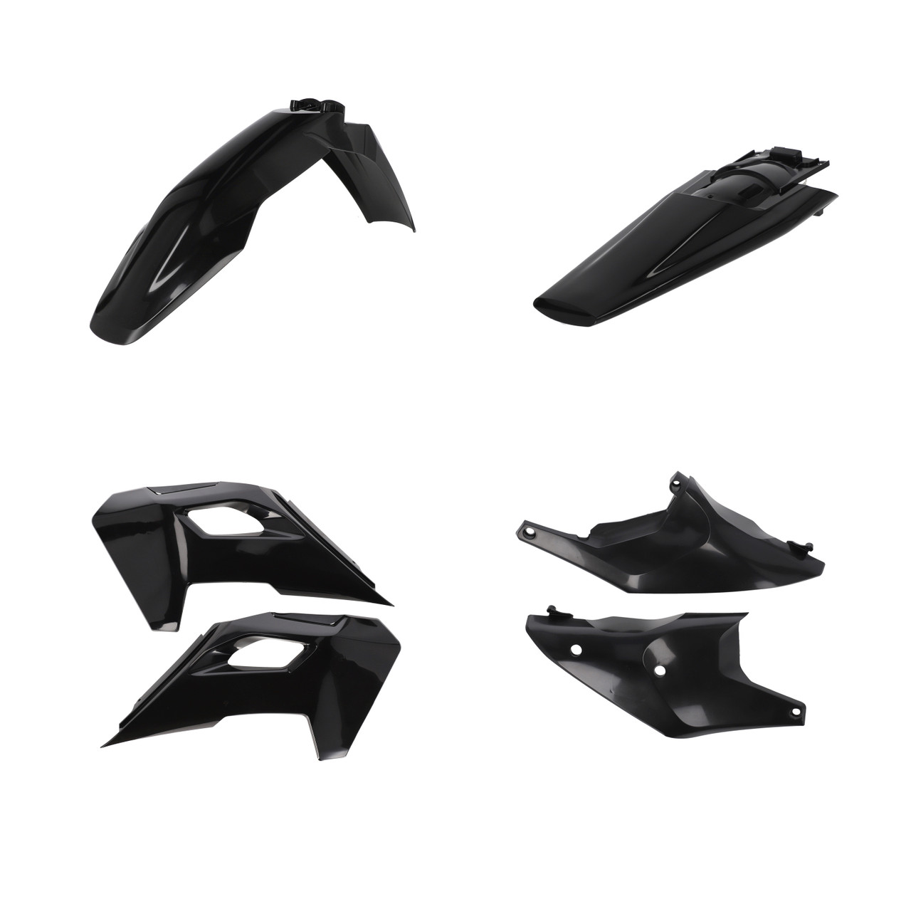 Acerbis Plastic Kit - Husqvarna FE 250/FE 350/FE 450/FE 501/TE 150i/TE 250i/TE 300i (2024-2025) / Husqvarna TE 125 (2025)