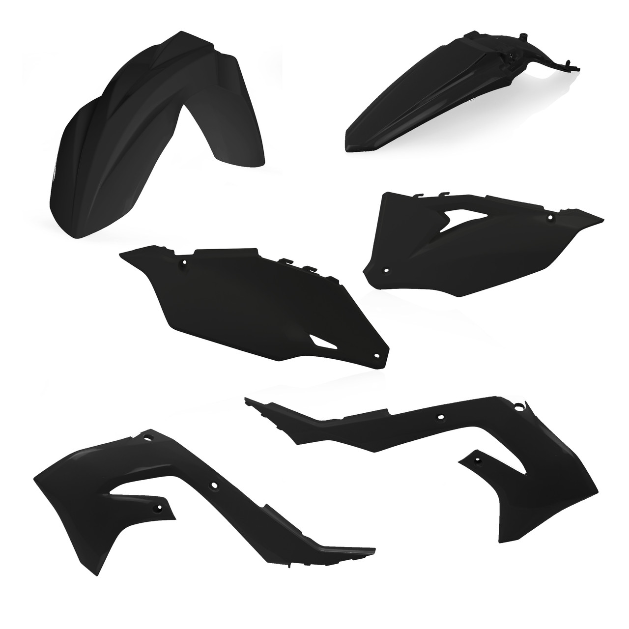 Acerbis Plastic Kit - Kawasaki KX450F (2019-2023) / Kawasaki KX450X (2021-2023) / Kawasaki KX250F/KX250X (2021-2024)