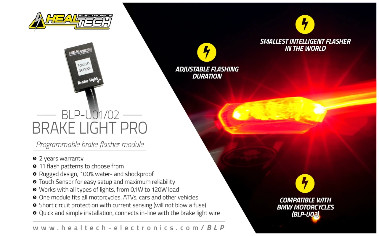 HealTech Brake Light Pro – Brake Light Flasher Module (BLP)