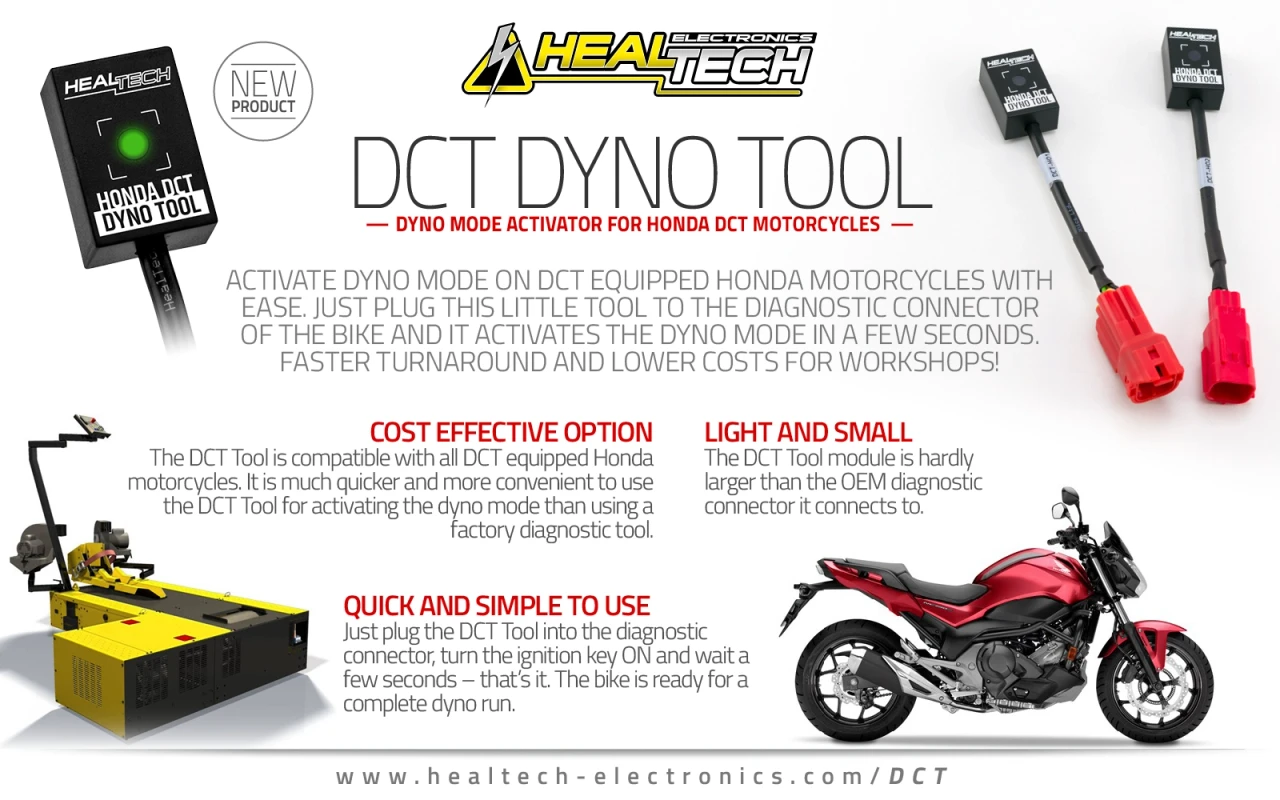 HealTech DCT Dyno Tool – Honda DCT Dyno Mode Activator (DCT)