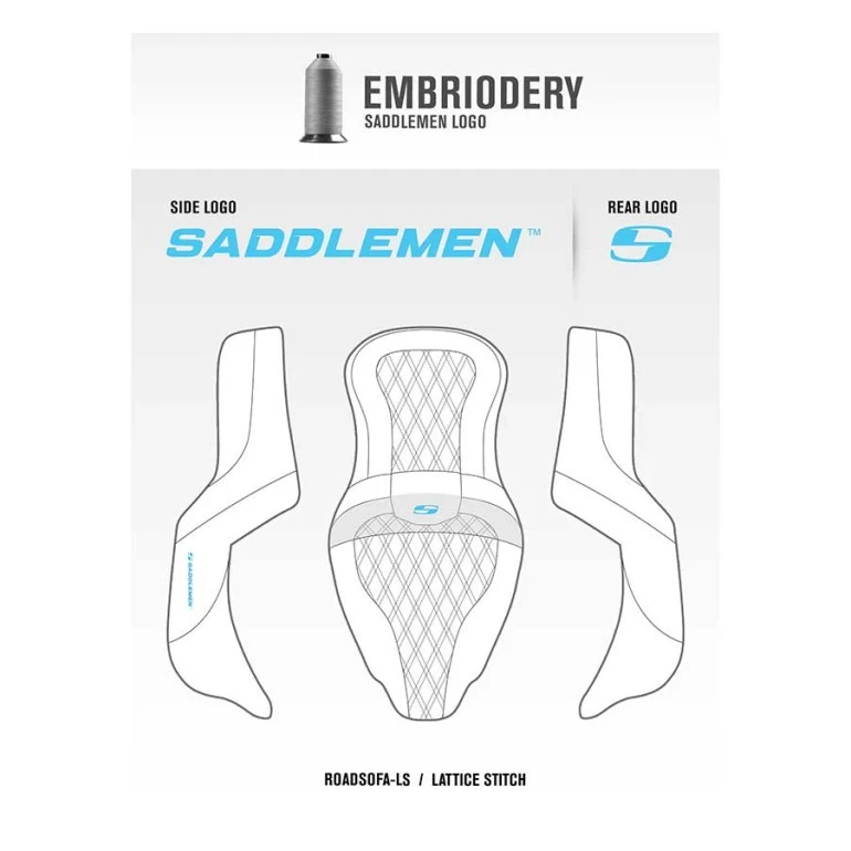 Saddlemen Road Sofa seat for Honda GL1800 Gold Wing
