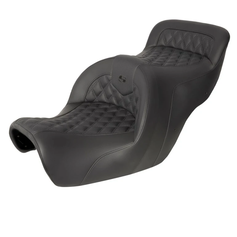 Saddlemen Road Sofa Lattice Stitch Seat - Honda GL1500 Gold Wing (1988-2000) (Without Backrest)