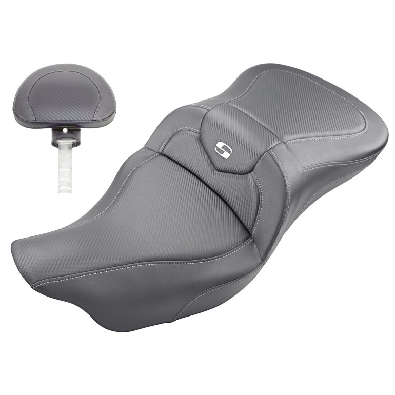 Saddlemen Road Sofa Seat - Harley-Davidson FLHR/FLHT/FLHX/FLTR Touring (2008-2025)
