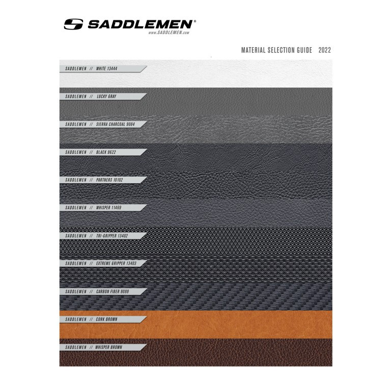 Saddlemen Road Sofa Lattice Stitch Seat - Indian Chief/Chieftain/Roadmaster/Springfield (2014-2026) (With Backrest)