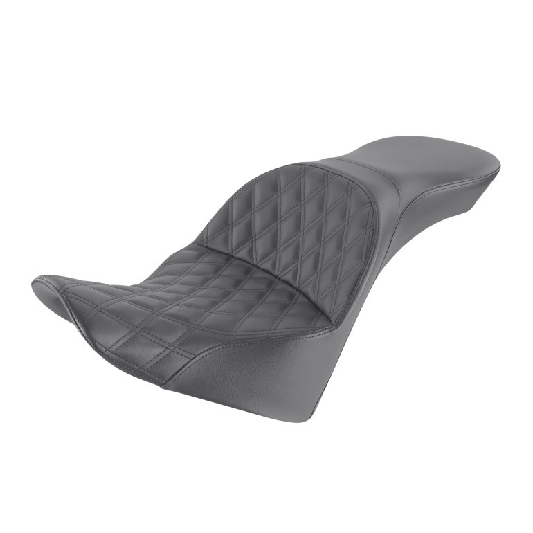 Saddlemen Explorer Lattice Stitch Seat - Harley-Davidson Softail FLDE/FLHC/FLHCS/FLSL (2018-2026)