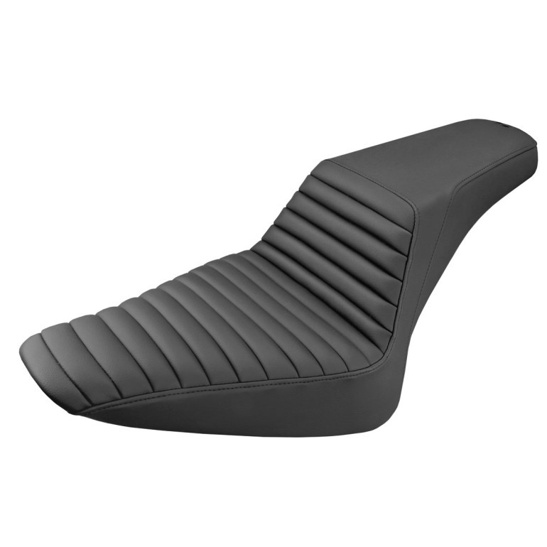 Saddlemen Step-Up Tuck & Roll Seat - Harley-Davidson FXS Blackline/FLS Softail Slim/FLSS Softail Slim S (2011-2017)