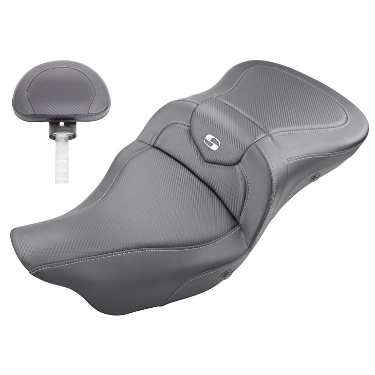 Saddlemen Road Sofa Extended Reach Seat - Harley-Davidson FLHR/FLHT/FLHX/FLTR Touring (2008-2025)