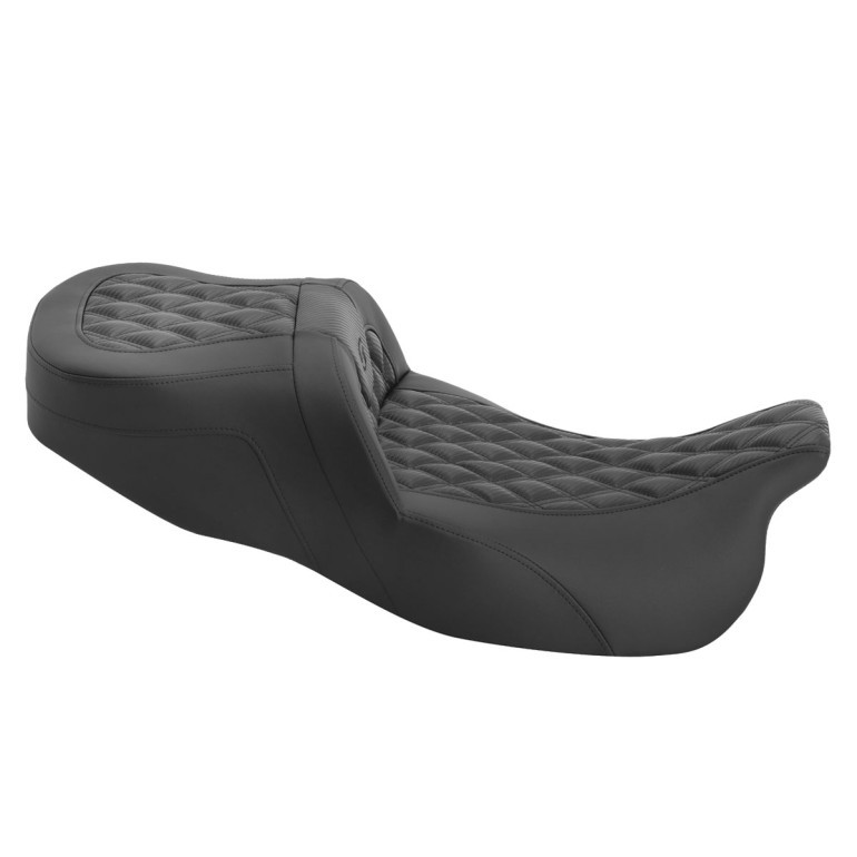 Saddlemen Road Sofa Lattice Stitch Extended Reach Seat - Harley-Davidson Freewheeler/Road Glide 3 (2015-2025)