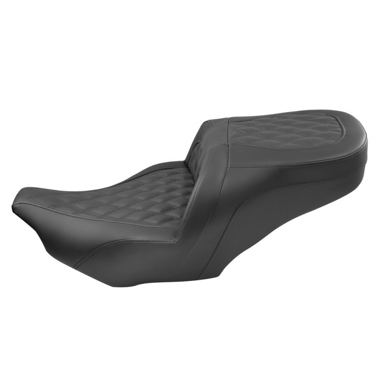 Saddlemen Road Sofa King Lattice Stitch Seat - Harley-Davidson Road Glide/Street Glide/CVO Road Glide/CVO Street Glide (2023-2026)