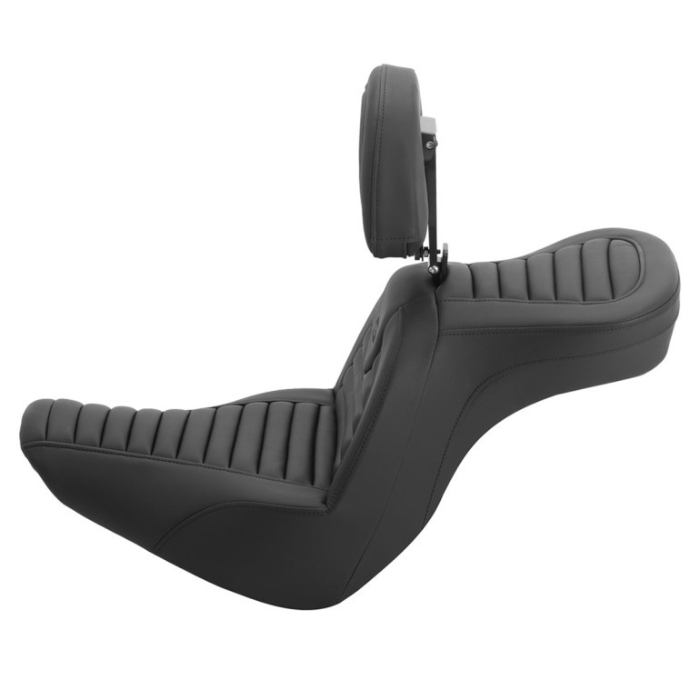 Saddlemen Road Sofa Tuck & Roll Seat - Harley-Davidson Low Rider FXLR/FXLRS/FXLRST/Sport Glide FLSB (2018-2026)