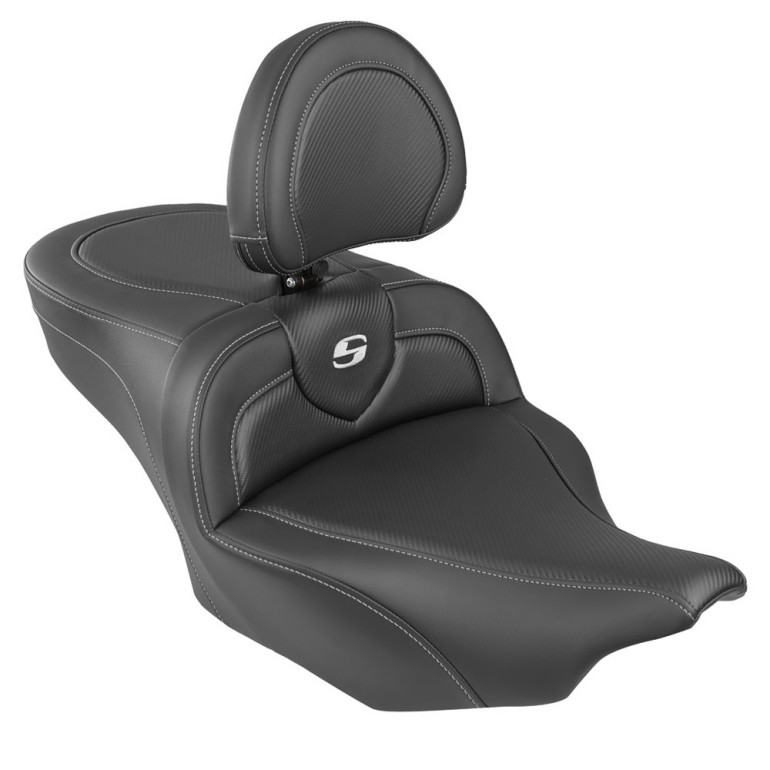 Saddlemen Road Sofa King Seat - Harley-Davidson Road Glide/Street Glide/CVO Road Glide/CVO Street Glide (2023-2026)