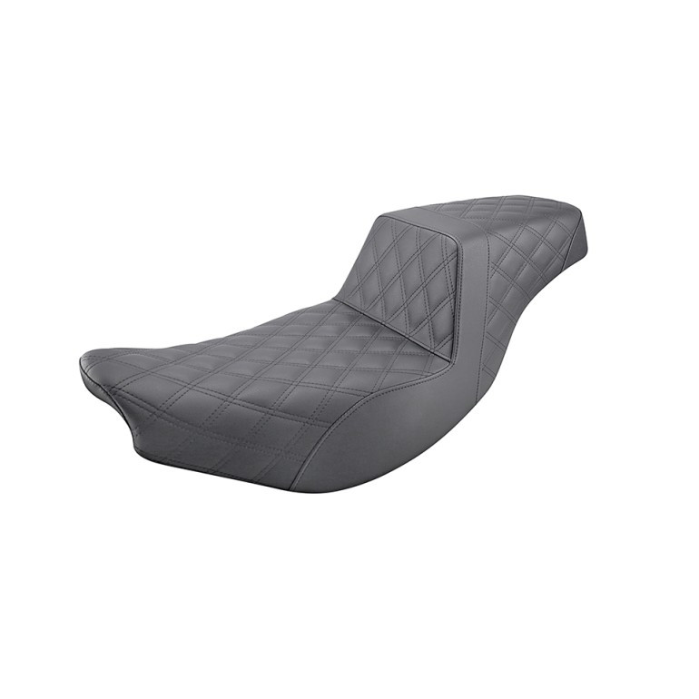 Saddlemen Step-Up Front & Rear Lattice Stitch Seat - Indian Chief/Chieftain/Roadmaster/Springfield (2014-2026)