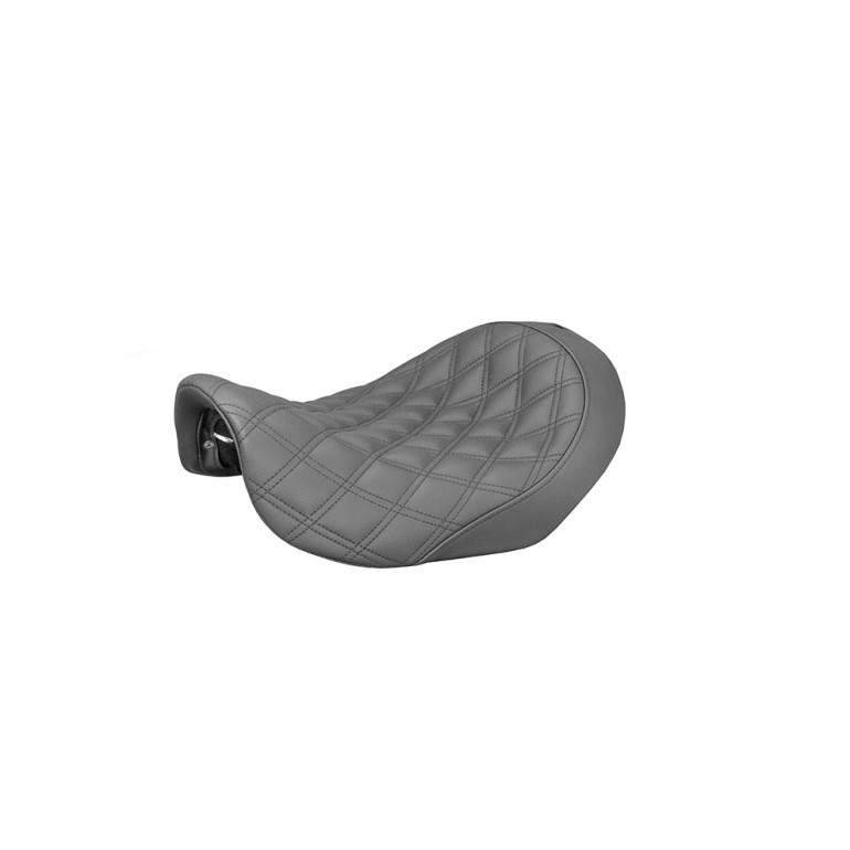 Saddlemen Renegade Lattice Stitch Solo Seat - Harley-Davidson FXD/FXDWG/FLD Dyna (2006-2017)