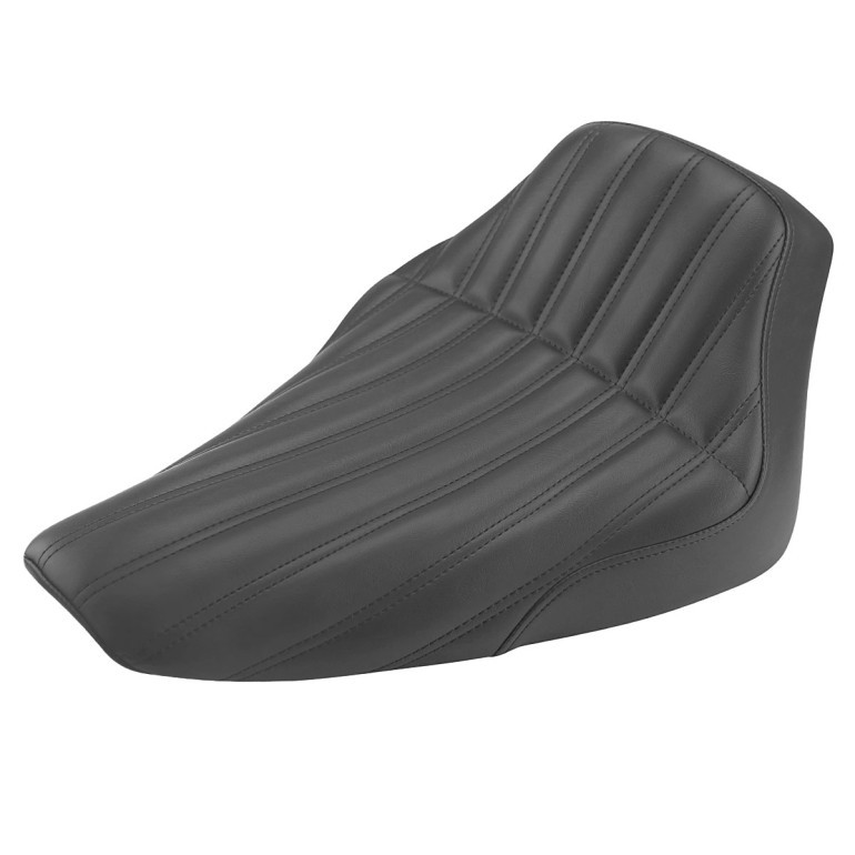 Saddlemen Renegade Knuckle Solo Seat - Harley-Davidson FXS Blackline/FLS Softail Slim/FLSS Softail Slim S (2011-2017)