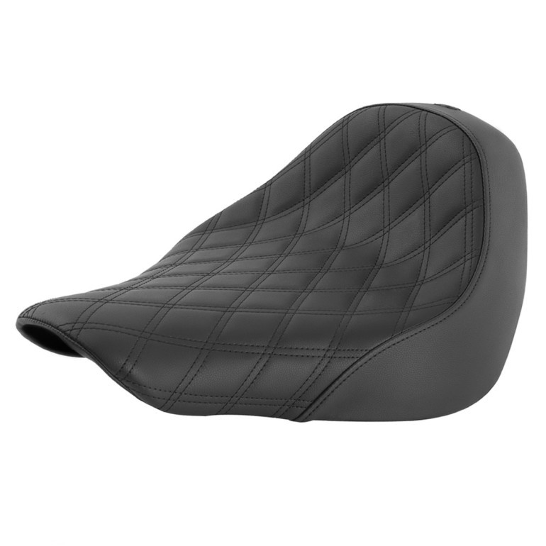 Saddlemen Renegade Lattice Stitch Solo Seat - Harley-Davidson Fat Boy FLFB/FLFBS/Breakout (2018-2026)