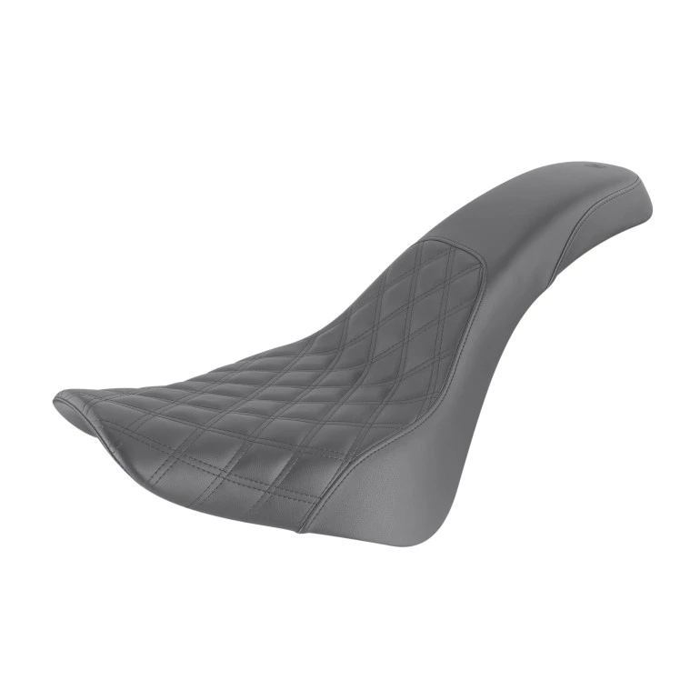 Saddlemen Profiler Lattice Stitch Seat - Harley-Davidson Softail FLDE/FLHC/FLHCS/FLSL (2018-2026)