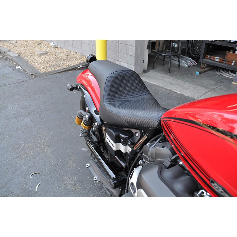 Saddlemen Profiler Basket-Weave Seat - Yamaha Bolt/R-Spec/C-Spec (2013-2025)