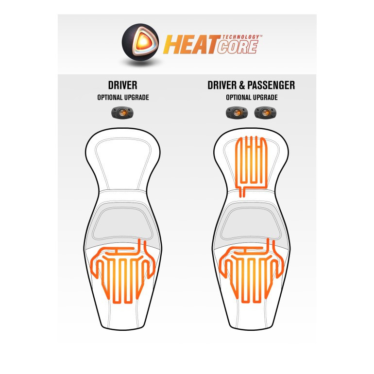 Saddlemen Explorer Ultimate Comfort Seat - Harley-Davidson FXDWG Dyna Wide Glide (1996-2003)