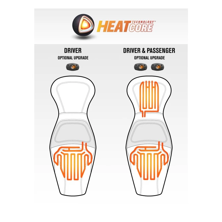 Saddlemen Explorer Ultimate Comfort Seat - Honda VT750C/D/2 Ace STD & DLX (1998-2003)
