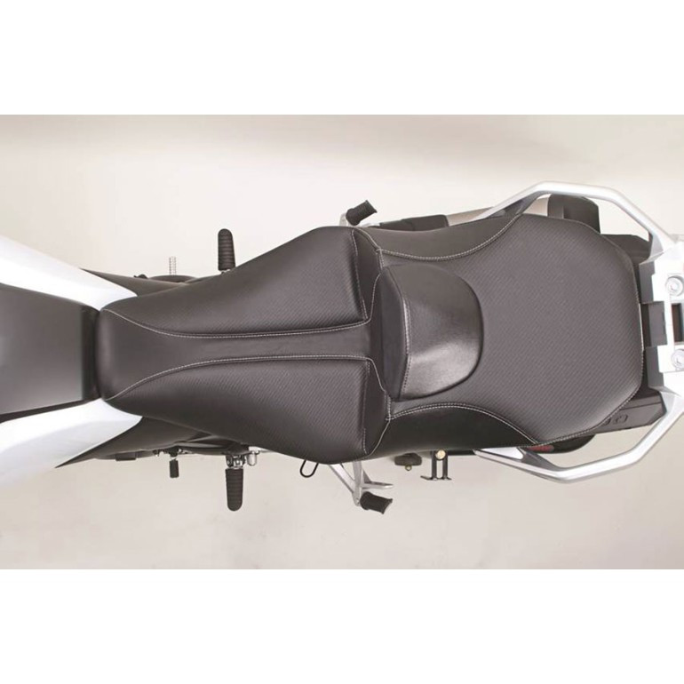 Saddlemen Adventure Tour 2-Up Seat with Lumbar Rest - Suzuki DL1000 V-Strom GEN II (2014-2019)