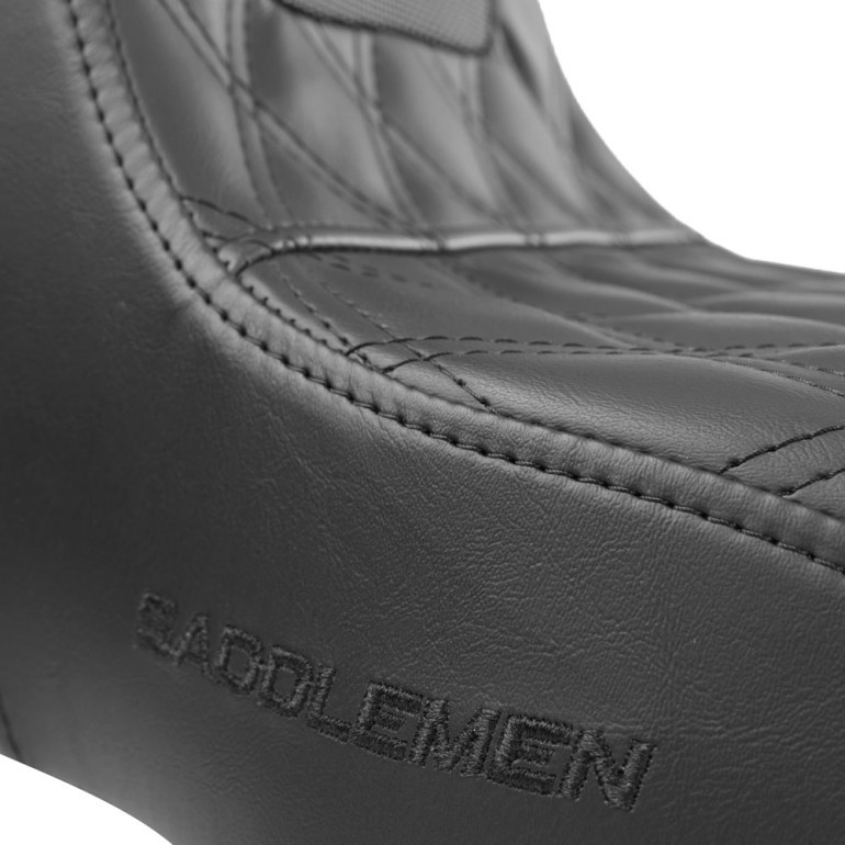 Saddlemen SDC Pro Series V2 Lattice Stitch Seat - Harley-Davidson FLHR/FLHT/FLHX/FLTR Touring (2008-2024)