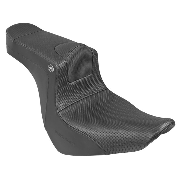 Saddlemen SDC Pro Series V2 Basket-Weave Seat - Harley-Davidson Low Rider FXLR/FXLRS/FXLRST/Sport Glide FLSB (2018-2026)