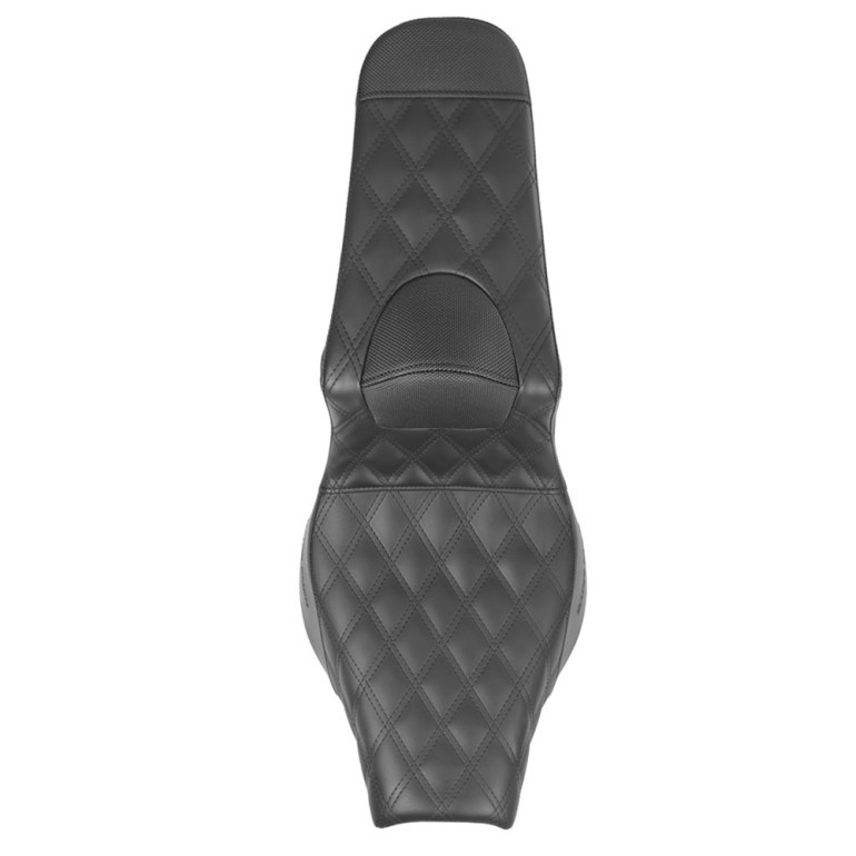 Saddlemen SDC Pro Series V2 Lattice Stitch Seat - Harley-Davidson Street Bob FXBB/FXBBS/Standard FXST (2018-2026)