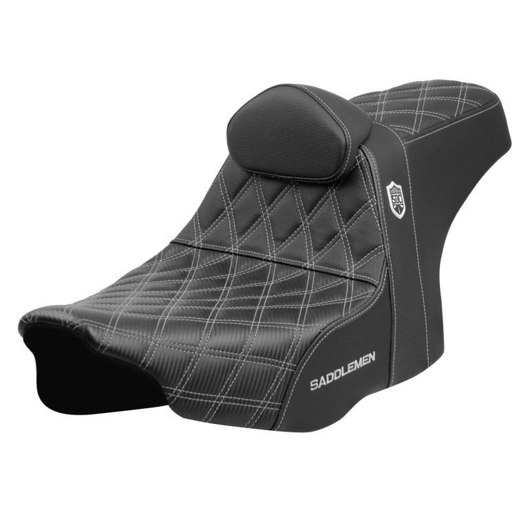 Saddlemen SDC Pro Series Performance Gripper Colored Stitch Seat - Harley-Davidson Road Glide/Street Glide/CVO Road Glide/CVO Street Glide (2023-2026)