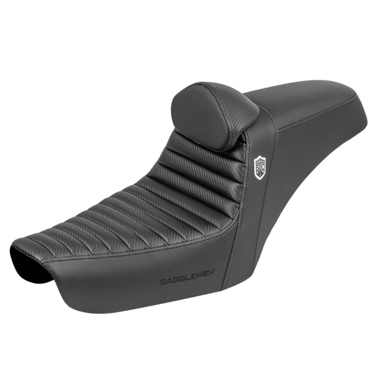 Saddlemen SDC Pro Series Tuck & Roll Seat - Harley-Davidson FXD