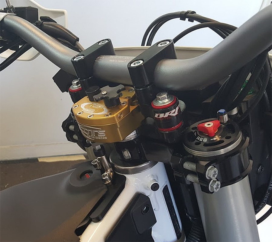 Scott's Steering Stabilizer Kit - Husqvarna 701 SM (All Years)