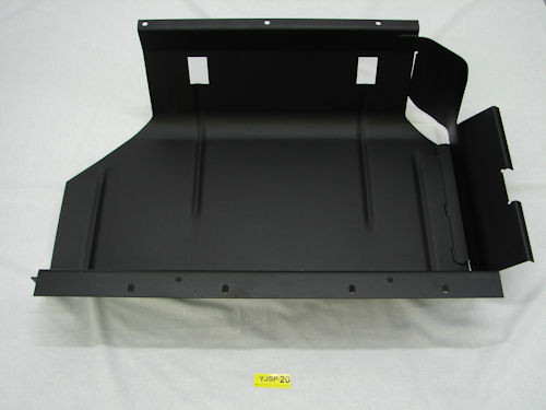 Skid plate for Jeep YJ 15 Gallon and 20 Gallon Plastic Tank