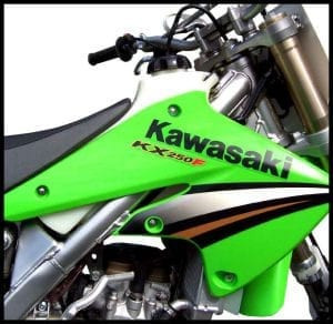 Clarke Kawasaki KX250F Gas Tank (2004-2005)