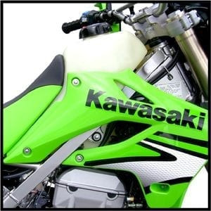 Clarke Kawasaki KLX 250S Gas Tank (2006-2008)