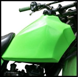 Clarke Kawasaki TECATE 3 Gas Tank (1984-1985)