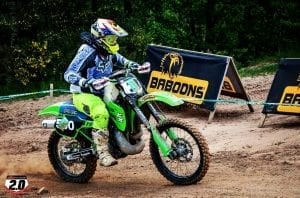 Clarke Kawasaki KX250/KX500 3.9 GAL Gas Tank