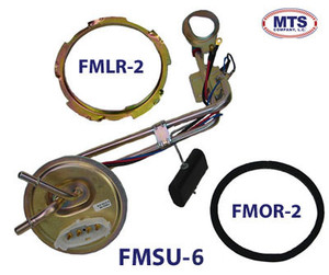 FORD FULL-SIZE PICKUP 1985-1986 19-GAL GAS ONLY-"FRONT,MIDSHIP,SIDE" TANK - Includes new lock ring and O-ring