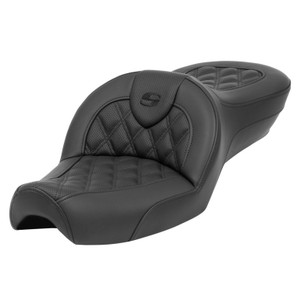 Saddlemen Road Sofa Lattice Stitch Seat - Harley-Davidson XL Sportster (1979-2003)