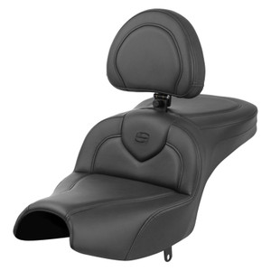Saddlemen Road Sofa Seat - Indian Pursuit/Roadmaster PowerPlus (2022-2026) (With Backrest)